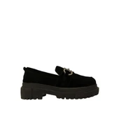 Hobby 26114S Hakiki Süet Deri Kadın Loafer Ayakkabı thumbnail 5