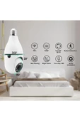 360° Full Hd 1080p Ampül Smart Ip Kamera - 5