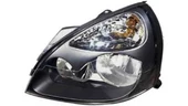 RENAULT CLİO 2003-2005 ÖN FAR LAMBA SOL SİYAH ÇERÇEVE TYC - 1