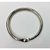 Kilitli Yuvarlak Halka, 2,5cm - 100 Adet - 1