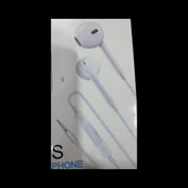 2 li set bir adet type-c hızlı şarj bir adet aux girişli tüm modellere uyumlu kulaklık thumbnail 2