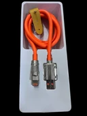 İphone 14 serileri dahil diğer tüm alt modellere uyumlu 120w hızlı şarj kablosu - 1