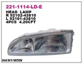 HYUNDAİ H100 1997 ÖN FAR LAMBA SOL DEPO - 1