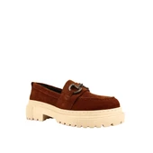 Hobby 26114S Hakiki Süet Deri Kadın Loafer Ayakkabı thumbnail 10