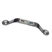 Dekoratif Zamak Kulp Dıştan - 64mm, Nikel, 1 Adet - 1