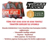 Türk Fiat 6546-6556-6566 Serisi Tenteli Traktör Kılıfı Branda thumbnail 3