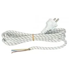 ENDER 3x0.75mm 2 Mt. Fişli Hazır Ütü Kablosu Yanmaz Slikon Kauçuk (Ütü Kordonu) - 1