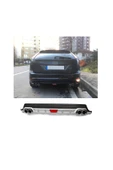 OTO H.İ.T. FORD FOCUS 2 UYUMLU BODY KİT DİFÜZÖR 4 ÇIKIŞ YUVARLAK GRİ MODEL 1 thumbnail 1