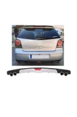 OTO H.İ.T. VOLKSWAGEN POLO 04-09 UYUMLU BODY KİT DİFÜZÖR 4 ÇIKIŞ GRİ YUVARLAK thumbnail 1