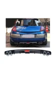 OTO H.İ.T. RENAULT MEGANE 2 HATCHBACK UYUMLU BODY KİT DİFÜZÖR 4 ÇIKIŞ SİYAH YUVARLAK thumbnail 1
