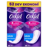 Orkid, Extra Koruma, Uzun Günlük Ped - 52 Adet thumbnail 1