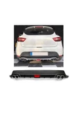 OTO H.İ.T. RENAULT CLİO 4 UYUMLU BODY KİT DİFÜZÖR 4 ÇIKIŞ YUVARLAK SİYAH MODEL 2 thumbnail 1