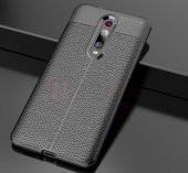 Xiaomi Mi 9T Deri Görünümlü Kalite Silikon Kılıf - 2
