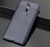 Xiaomi Mi 9T Deri Görünümlü Kalite Silikon Kılıf - 4