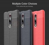 Xiaomi Mi 9T Deri Görünümlü Kalite Silikon Kılıf - 5