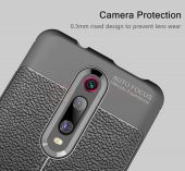 Xiaomi Mi 9T Deri Görünümlü Kalite Silikon Kılıf - 9