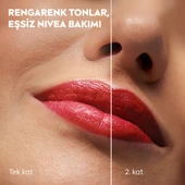 NIVEA, Renkli, spf30, Nemlendirici, Dudak ve Yanak, Bakım Kremi -  Kırmızı (4.8 gr) - 6