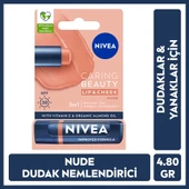 NIVEA, Renkli, spf30, Nemlendirici, Dudak ve Yanak, Bakım Kremi -  Nude (4.8 gr) thumbnail 1