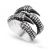 Pençe Tasarımlı 925 Ayar Gümüş Yüzük thumbnail 3