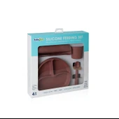 Babyjem Silikon Beslenme Seti Mocha - 9