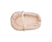 Babyjem Salteluta BabyNest cu bara jucarii Ebeveynler arasında, Somon - 3