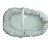 Babyjem Oyuncaklı Anne Baba Yatağı Yeşil Çiçek - 3