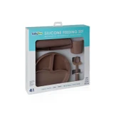 Babyjem Silikon Beslenme Seti Latte thumbnail 7