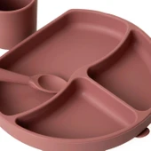 Babyjem Silikon Beslenme Seti Mocha - 5