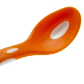 Babyjem Silikon Mama Kaşığı Turuncu/kırmızı thumbnail 6