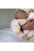 Babyjem Çok Fonksiyonlu Emzirme Destek Minderi & Anne Hamile Yastığı Somon - 5