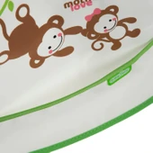 Babyjem Poli Muşamba Önlük Küçük Yeşil thumbnail 3