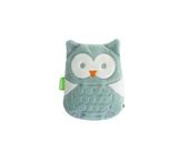 Babyjem Kiraz Çekirdekli Baykuş Kadife Rahatlatıcı Gaz Kemeri & Gaz Yastığı - Yeşil - 2