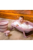 Babyjem 765 Katlanır Banyo 3 Lü Set Somon thumbnail 2