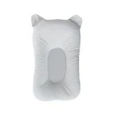 Babyjem Sevimli Kedi Köpüklü Bebek Banyo Küvet Yatağı Gri (Straforlu - Suda Batmaz) thumbnail 5