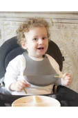 Babyjem 718 Mini Silikon Önlük Gri thumbnail 6