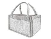 Babyjem 772 Yeşil Keçe Anne Bebek Bakım Çantası Çiçek thumbnail 2