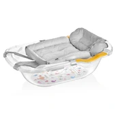 Babyjem Köpüklü Comfort Havlu Küvet Filesi Gri thumbnail 2