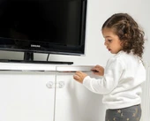 Babyjem Çok Fonksiyonlu Çocuk Güvenlik Kilit Seti 12 Adet Beyaz - 4