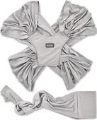 Babyjem Bel Destekli Terletmez Syling Anakucağı Bebek Taşıma Örtüsü Gri thumbnail 3