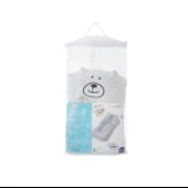 Babyjem Sevimli Kedi Köpüklü Bebek Banyo Küvet Yatağı Gri (Straforlu - Suda Batmaz) thumbnail 6