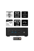 MSI Cubi NUC 5 120U 16GB 1TB SSD FDOS Mini Masaüstü Bilgisayar & PER4 USB Bellek thumbnail 1