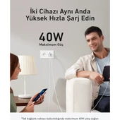 Anker 521 (Nano Pro) 40W Usb-C Şarj Cihazı - Beyaz - A2038 (Anker Türkiye Garantili) - 5