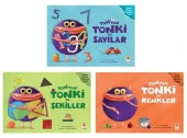 Tonton Tonki İle Şekiller - Sayılar - Renkler 3 Kitap CİLTLİ - 1