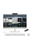HP ProOne 240 G10 i5 1335U 12GB 4TB SSD Iris Xe Graphics 23.8" FHD FDOS All In One PC Beyaz & PER4 thumbnail 1