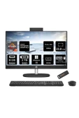 HP 24-CR0013NT R7 7730U 8GB 2TB SSD Radeon Graphics 23.8" FHD IPS W11P All In One PC Siyah & PER4 thumbnail 1