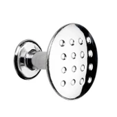 Noktalı Düğme Çekmece Dolap Dolabı Kulpu Kulbu Krom Metal Daire Kulpları (4 ADET) Mobilya Mutfak - 4