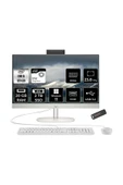HP ProOne 240 G10 i5 1335U 20GB 2TB SSD Iris Xe Graphics 23.8" FHD W11H All In One PC Beyaz & PER4 thumbnail 1