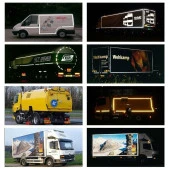 Reflektörlü Reflektif Fosforlu Şerit Bant Sarı Reflekte İkaz Bandı 1 METRE thumbnail 4