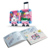 Ogi Mogi Toys Eğitici Bloklar Pembe Valiz 519 Parça, Lego Uyumlu Yapı Seti - 6