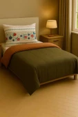 English Home Çift Kişilik King Size Çift Taraflı Nevresim Yastık Set - 1